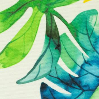 Preview: Outdoorcanvas Blätter auf naturweiß von Swafing